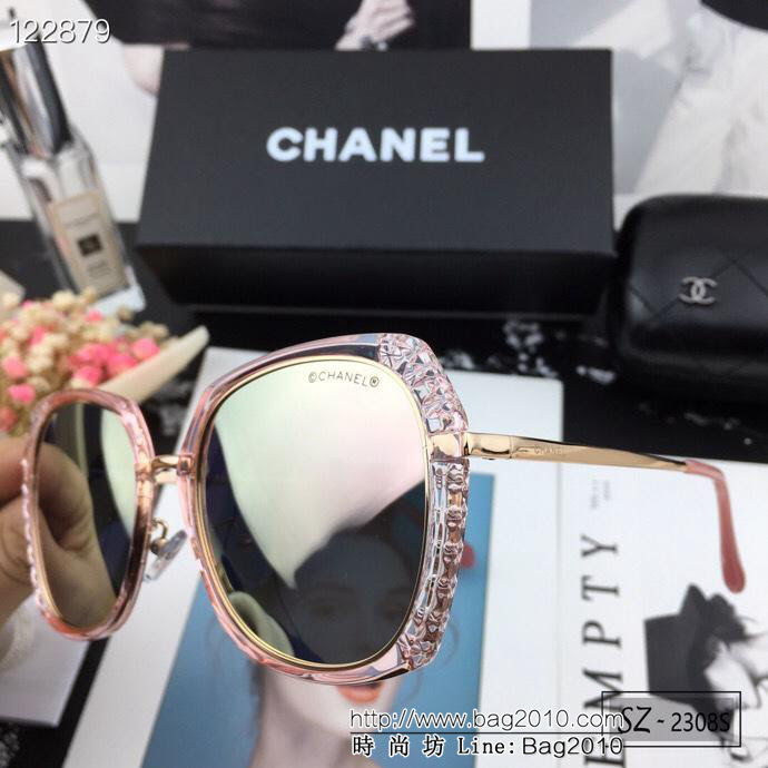 CHANEL香奈兒 寶麗來樹脂偏光鏡片 遮光線防輻射 女款太陽鏡  lly1324